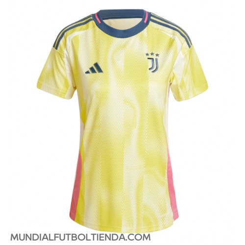 Camiseta Juventus Segunda Equipación Replica 2024-25 para mujer mangas cortas